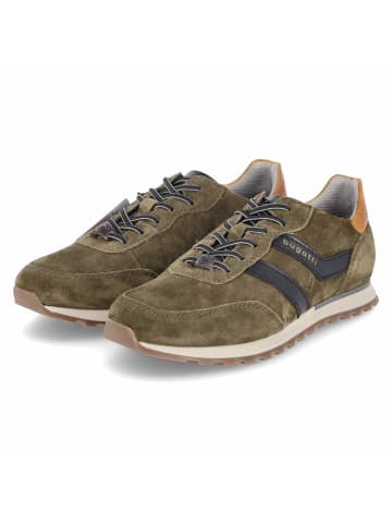 Bugatti Schnürhalbschuh in green