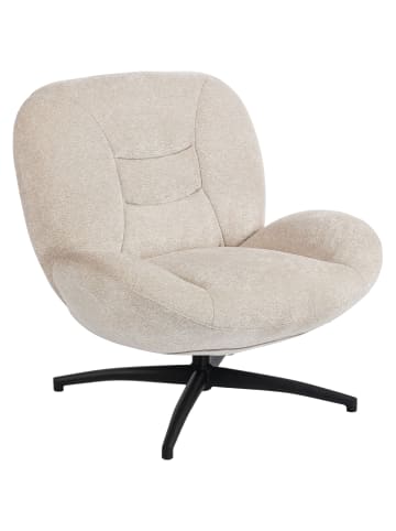 HOMCOM Loungesessel-89L x 83B x 85H cm-Cremeweiß