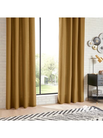 Atmosphera Créateur d'intérieur Vorhang in gelb