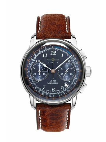Zeppelin Chronograph für Herren in blau