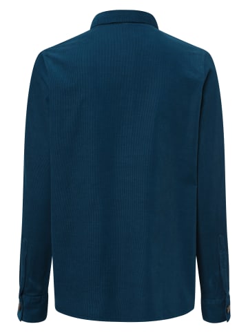 Marie Lund Cordbluse in petrol