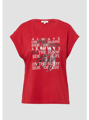 s.Oliver T-Shirt in 35D1_mohnrot