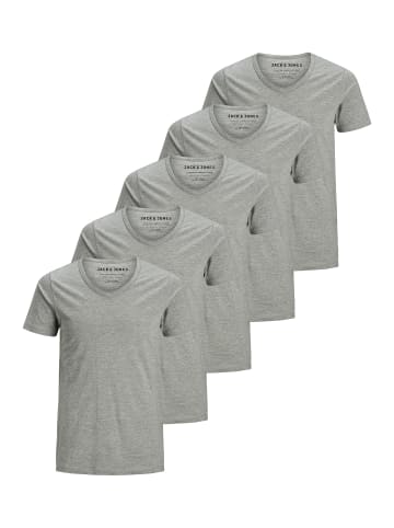 Jack & Jones T-Shirt Essentials in Light grey melange