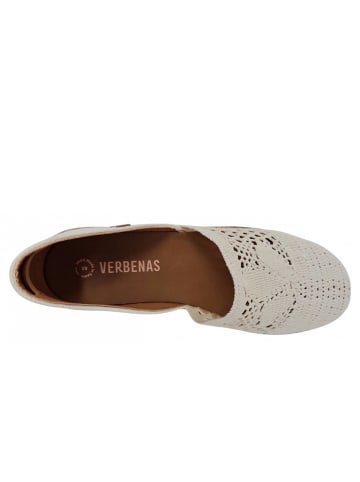 Verbenas Leinenschuh Carmen in Beige