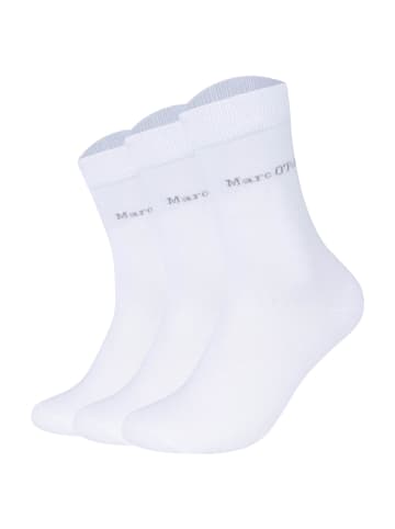 Marc O'Polo Socken 3er Pack in Weiß