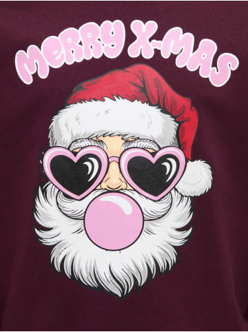 KIDS ONLY Weihnachts-Sweatshirt Santa-Print Kogxmas in winetasting santa hoho