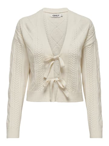 ONLY Strickjacke in Whitecap Gray