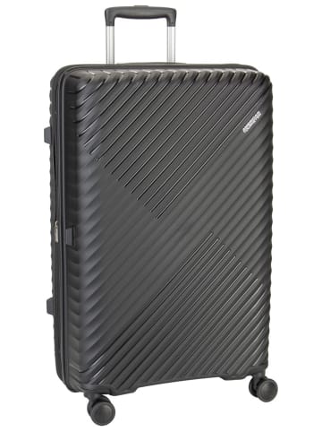 American Tourister Trolley Diablast Spinner 77/28 Exp in Black Code