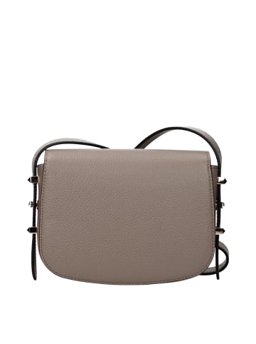 Jimmy Choo Grau Leder Umhängetasche