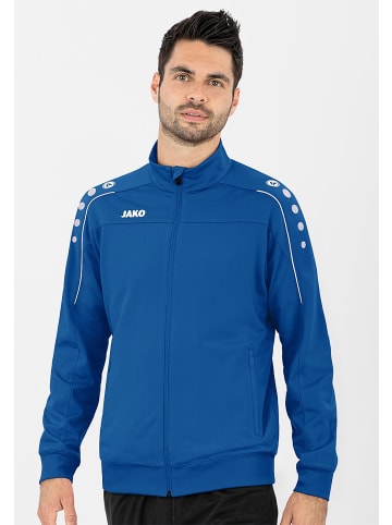 Jako Trainingsjacke mit Reißverschlusstaschen in Blau-2