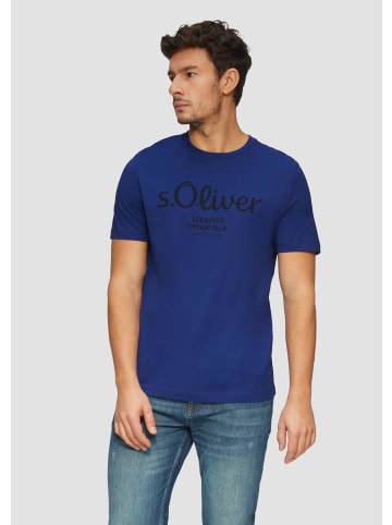 s.Oliver T-Shirt in 56D1_ozeanblau