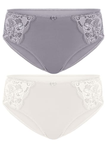 SUSA 2er Pack Slip Latina in champagner frosty lavender