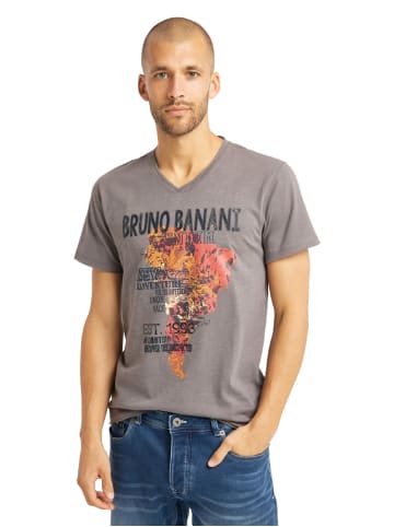 Bruno Banani T-Shirt DAVIS in Grau / Melange