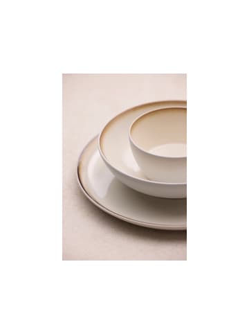 Bitz Pastateller Gastro in Weiss/Creme