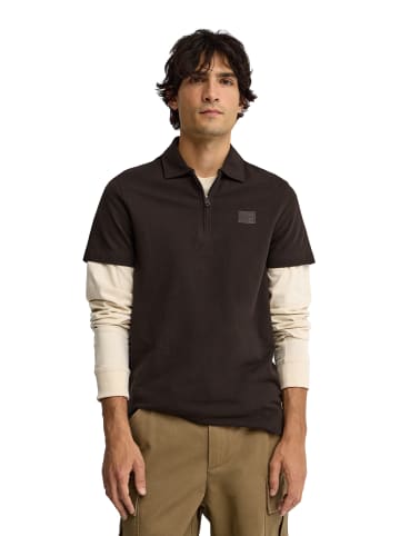 Polo Club Poloshirt MAN NEO SHORT SLEEVE SLIM FIT in Dunkle Schokolade