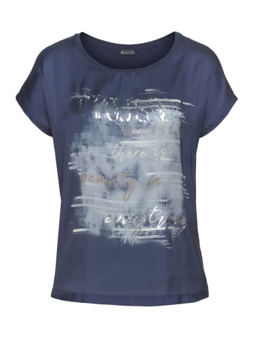 Laura Scott Shirtbluse in marine