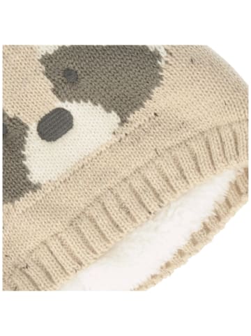 BREITER Mütze in beige