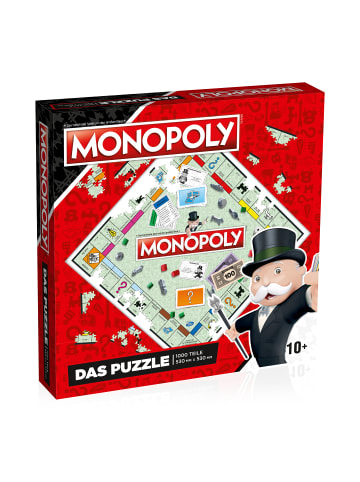 Winning Moves Monopoly No. 9 Original - Das Puzzle Spiel 1000 Teile in bunt