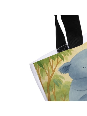 Mr. & Mrs. Panda Tote Bag Koalabär Design ohne Spruch in Weiß