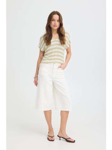 b. young Kurzarm-Bluse BYSIMOA Regular fit in BYSIMOA MOSS GRAY STRIPE