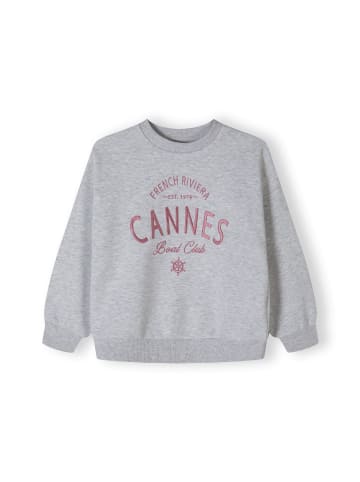 Minoti Sweatshirt 22fleece49 in graumeliert