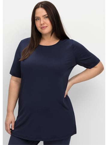 sheego Longshirt in marine