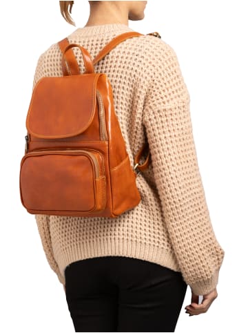 Viola Castellani Umhängetasche in COGNAC