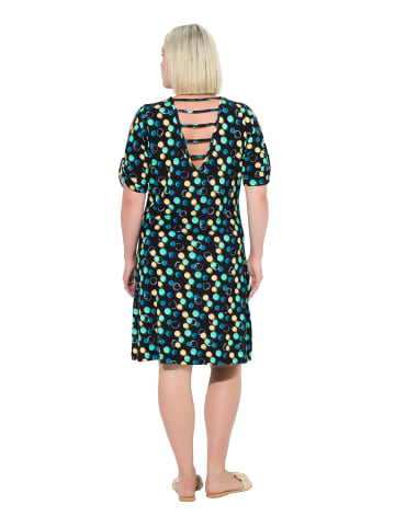 Ulla Popken Midikleid in schwarz