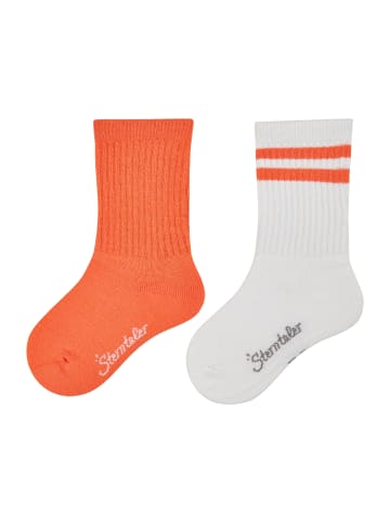 Sterntaler Active Socken Lang 2er-Pack Coolmax in leuchtorange