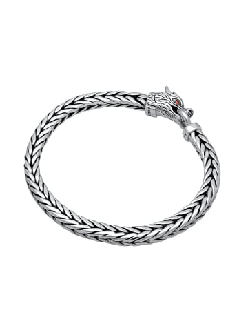 KUZZOI Armband 925 Sterling Silber Drache in Silber