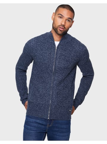 Threadbare Cardigan Gallagher in Navy Twist