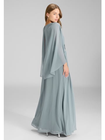 SWING Abendkleid in blau - 0003