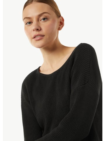 comma CI Strickpullover langarm in Schwarz