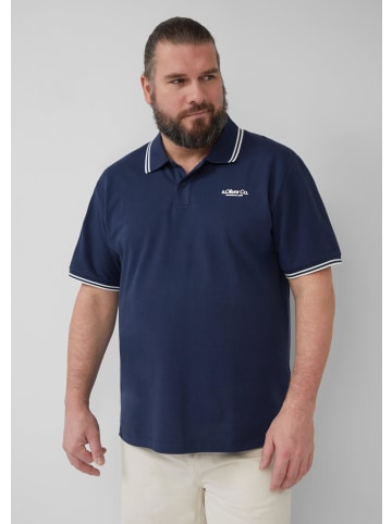 s.Oliver Polo-Shirt in 5852_tiefblau