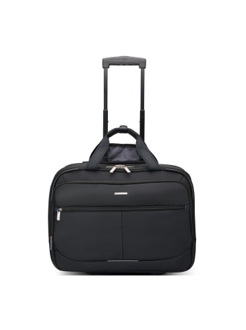 Roncato Easy Office 2.0 2 Rollen Businesstrolley 33 cm Laptopfach in nero