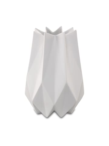 Kaiser Porzellan Vase " Polygono Star " in weiß