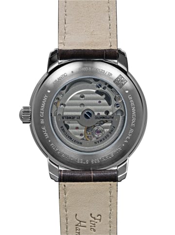 Zeppelin Herrenuhr Automatik Atlantic Braun/Beige