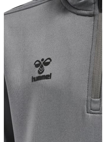 Hummel Halbreißverschluss Sweatshirt Hmlcore Multisport Kinder in GREY MELANGE