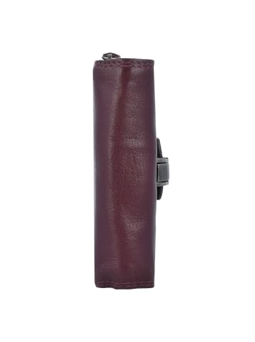 Greenburry Spongy Geldbörse Leder 9 cm in bordeaux