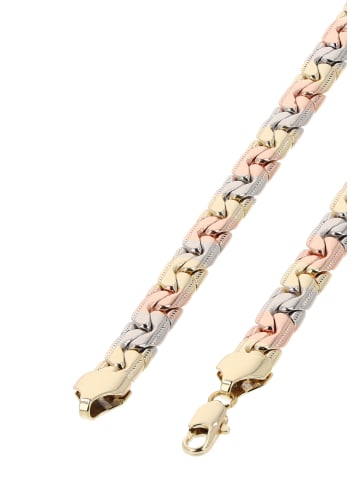 NAEMI Women Necklace in Gold Rose Silver