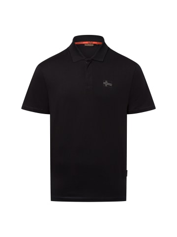Napapijri Poloshirt E-Sorano in schwarz