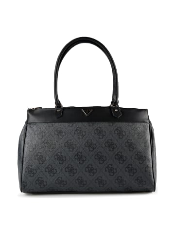 Guess Berta Schultertasche 34 cm in coal logo