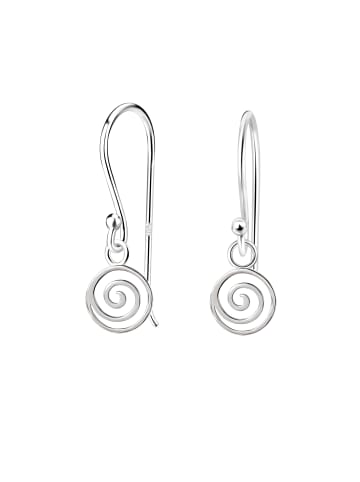 Alexander York Ohrringe SPIRALE in 925 Sterling Silber, 2-tlg.