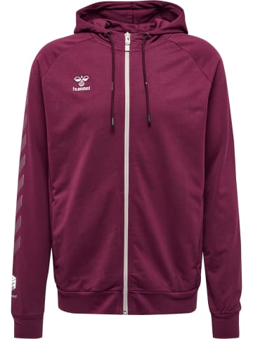 Hummel Reißverschluss Hmlmove Herren in GRAPE WINE