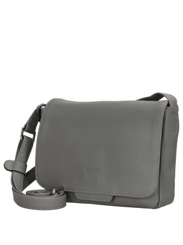 PICARD Timeless - Umhängetasche 17 cm Rindsleder (kiesel) in kiesel