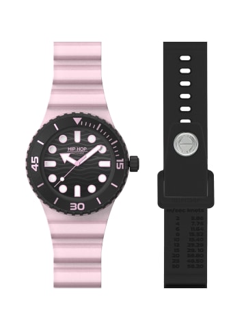 Hip Hop Analoguhr master schwarz