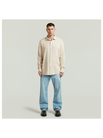 G-Star Raw Langarmhemd in Whitebait