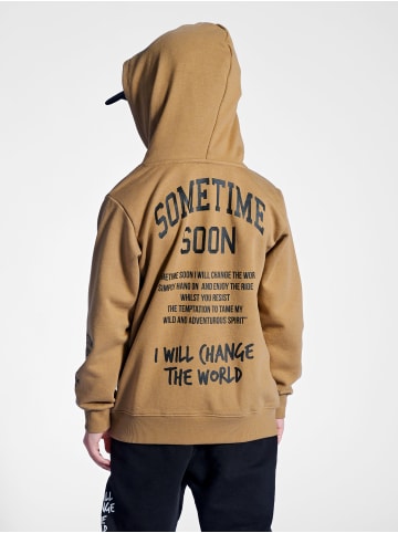 Sometime Soon Sometime Soon Hoodie Stmdimas Unisex Kinder in SEPIA TINT