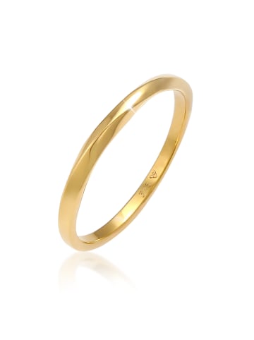 Elli Ring 375 Gelbgold Twisted in Gold