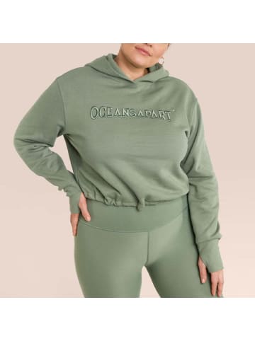 OCEANSAPART Kapuzenpullover Beverly in Pale Olive